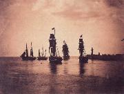Gustave Le Gray Ship leaving  Harbor china oil painting artist